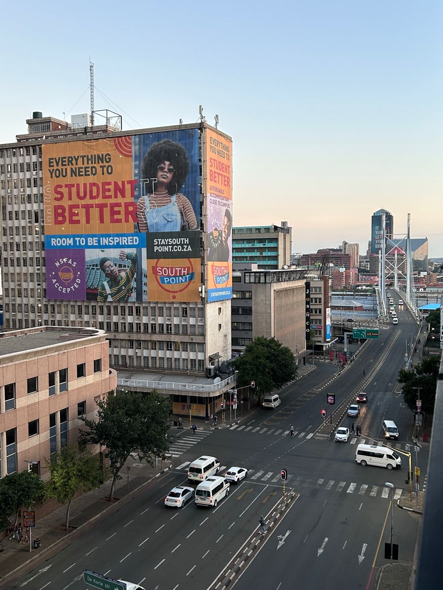 Johannesburg city skyline and attractions perfect for car rental exploration in South Africa
